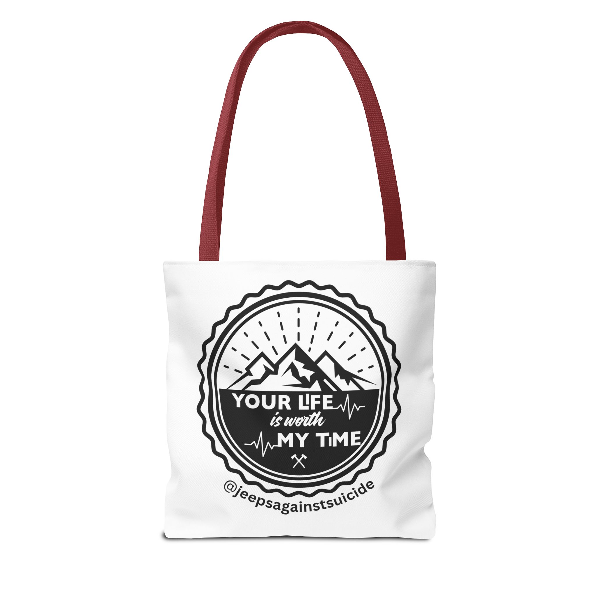 Jeeps Against Suicide Tote Bag - Image 6