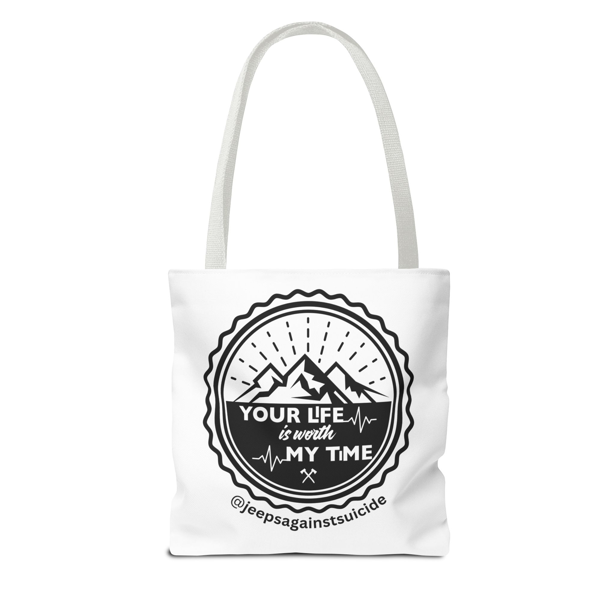 Jeeps Against Suicide Tote Bag - Image 10