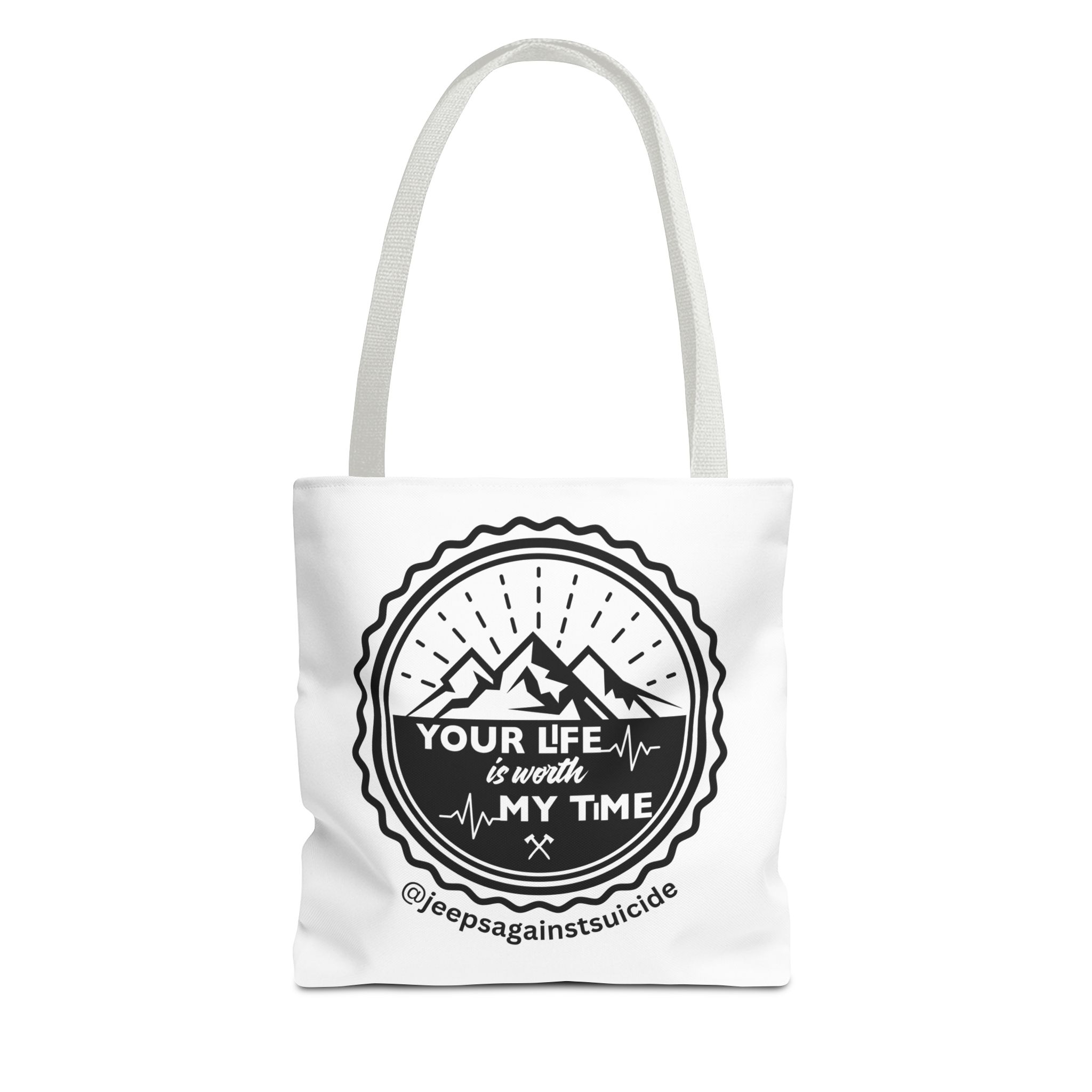 Jeeps Against Suicide Tote Bag - Image 9