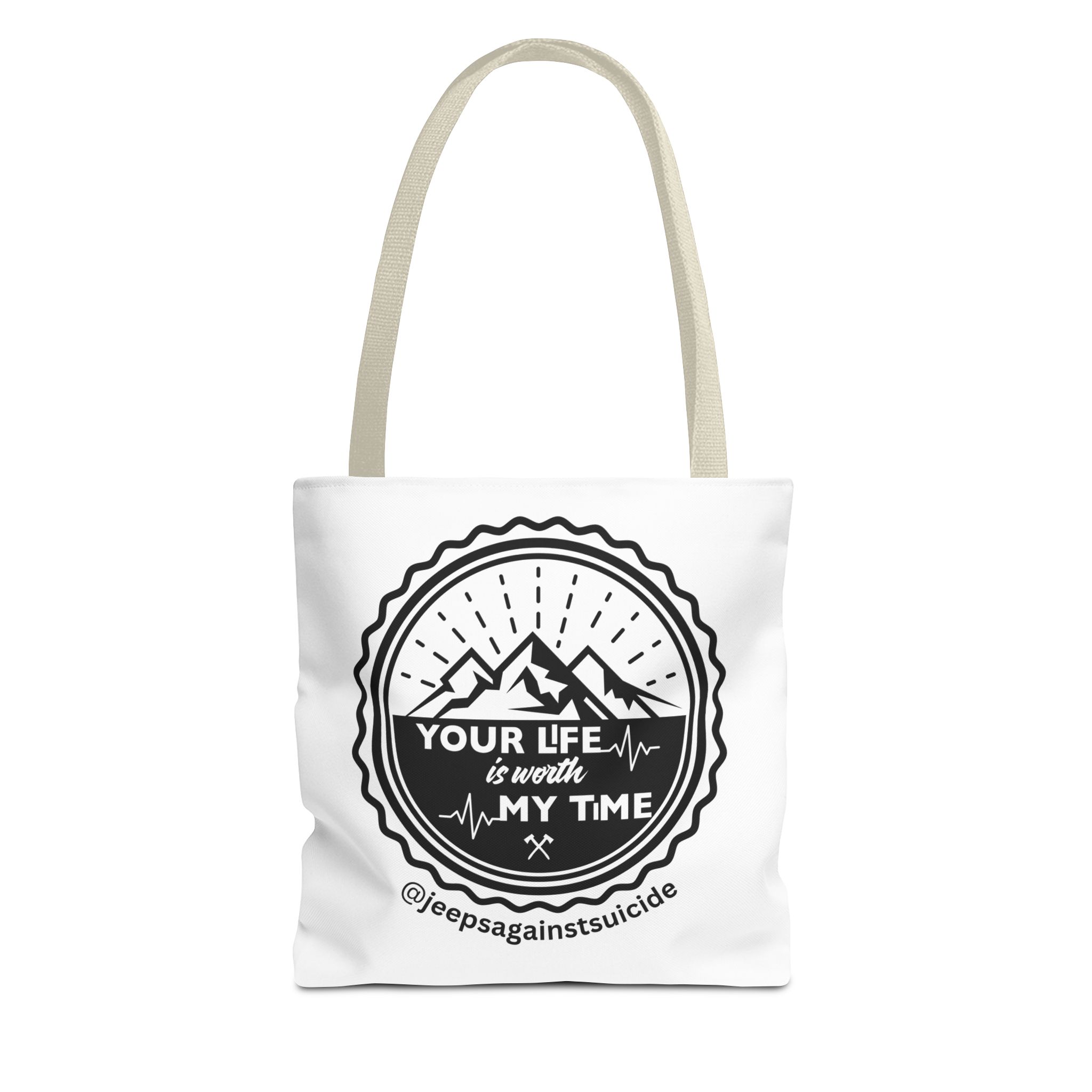 Jeeps Against Suicide Tote Bag - Image 14
