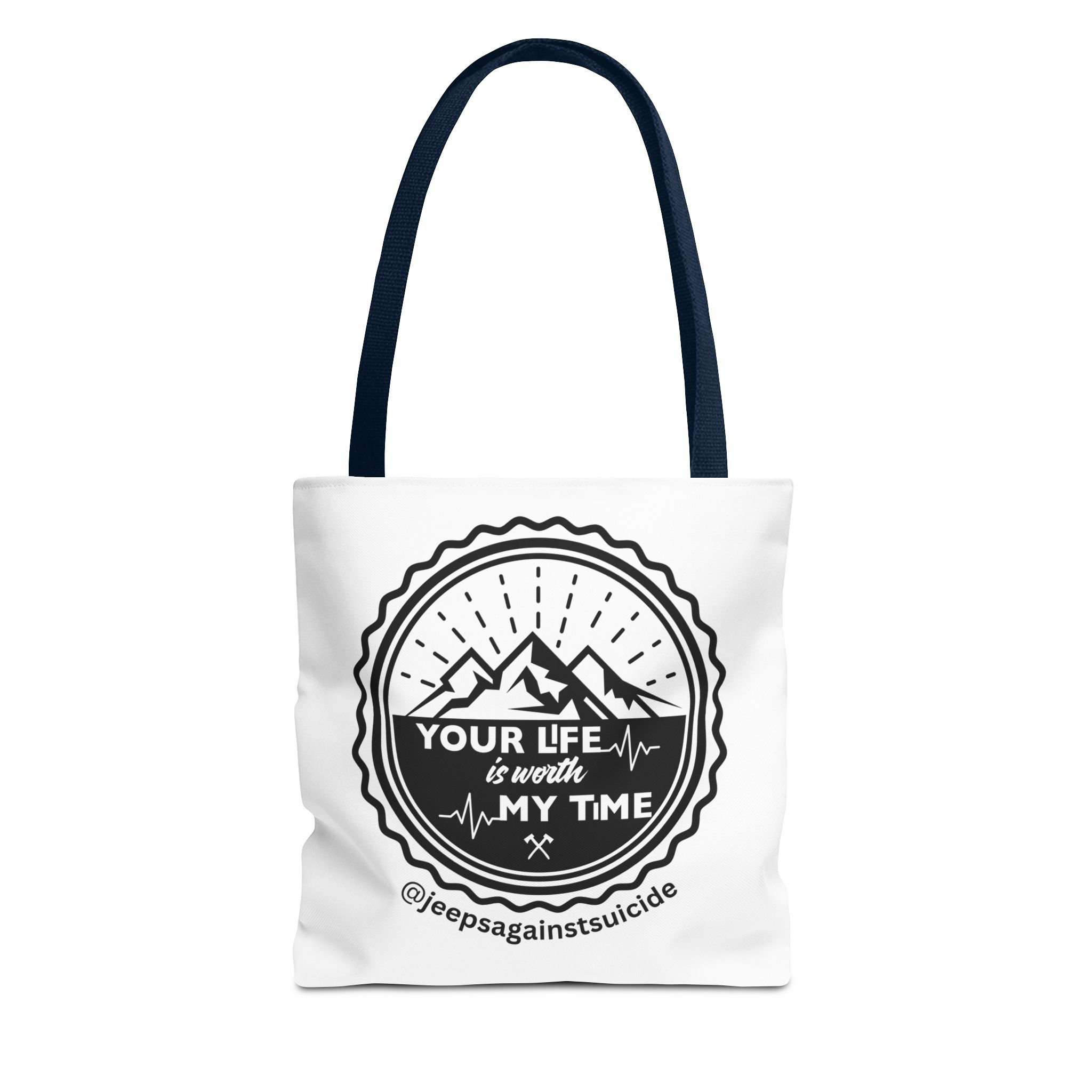 Jeeps Against Suicide Tote Bag - Image 18
