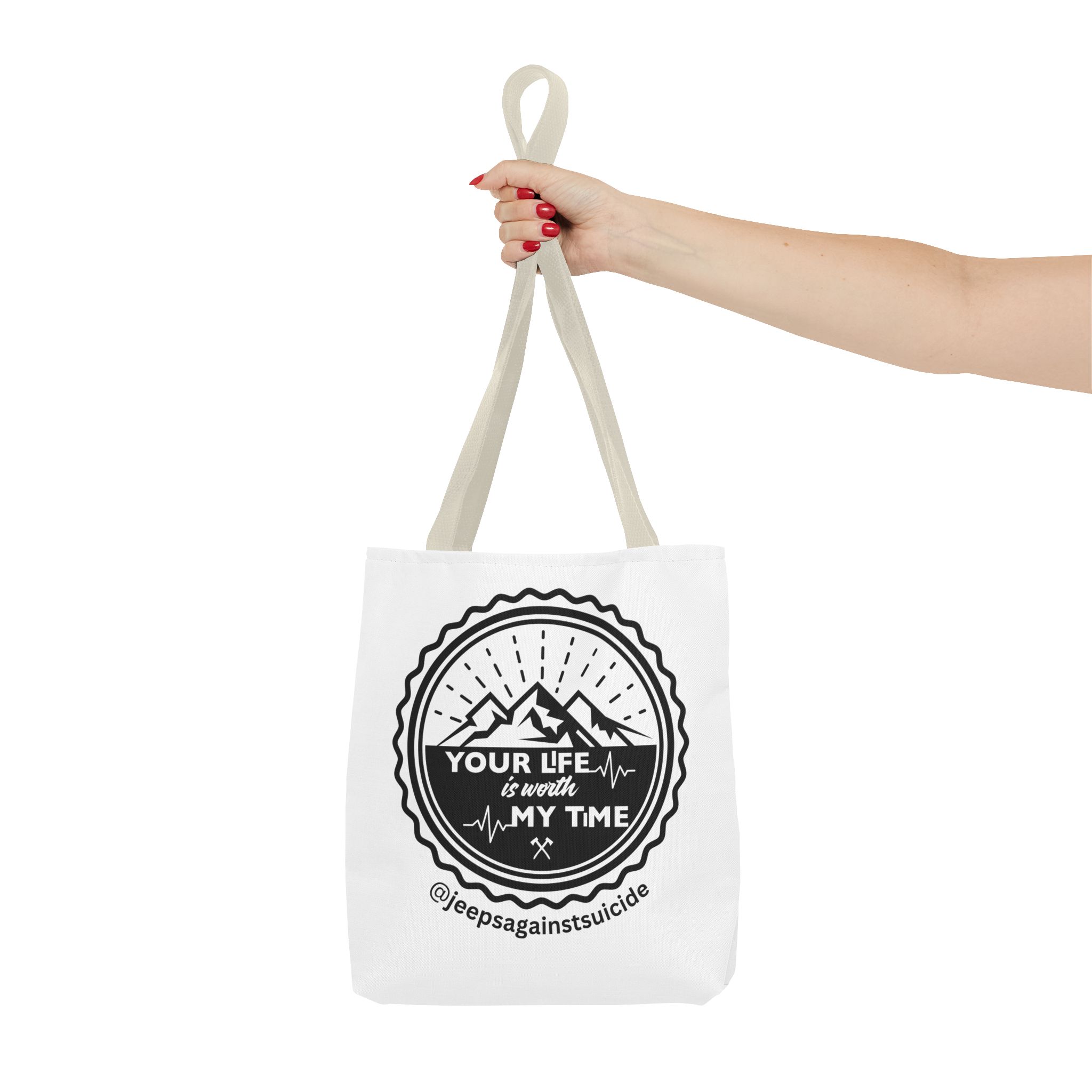 Jeeps Against Suicide Tote Bag - Image 17