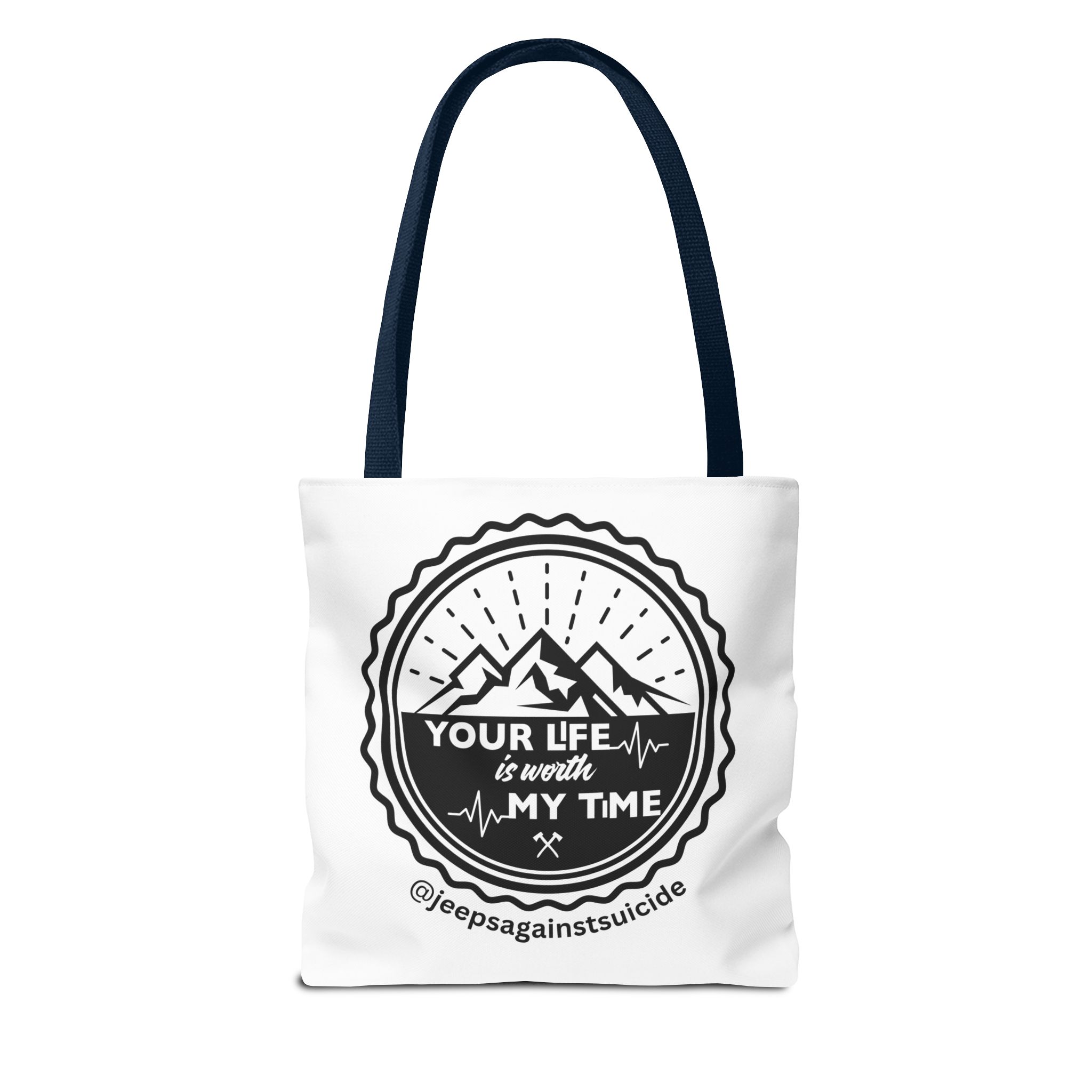 Jeeps Against Suicide Tote Bag - Image 19