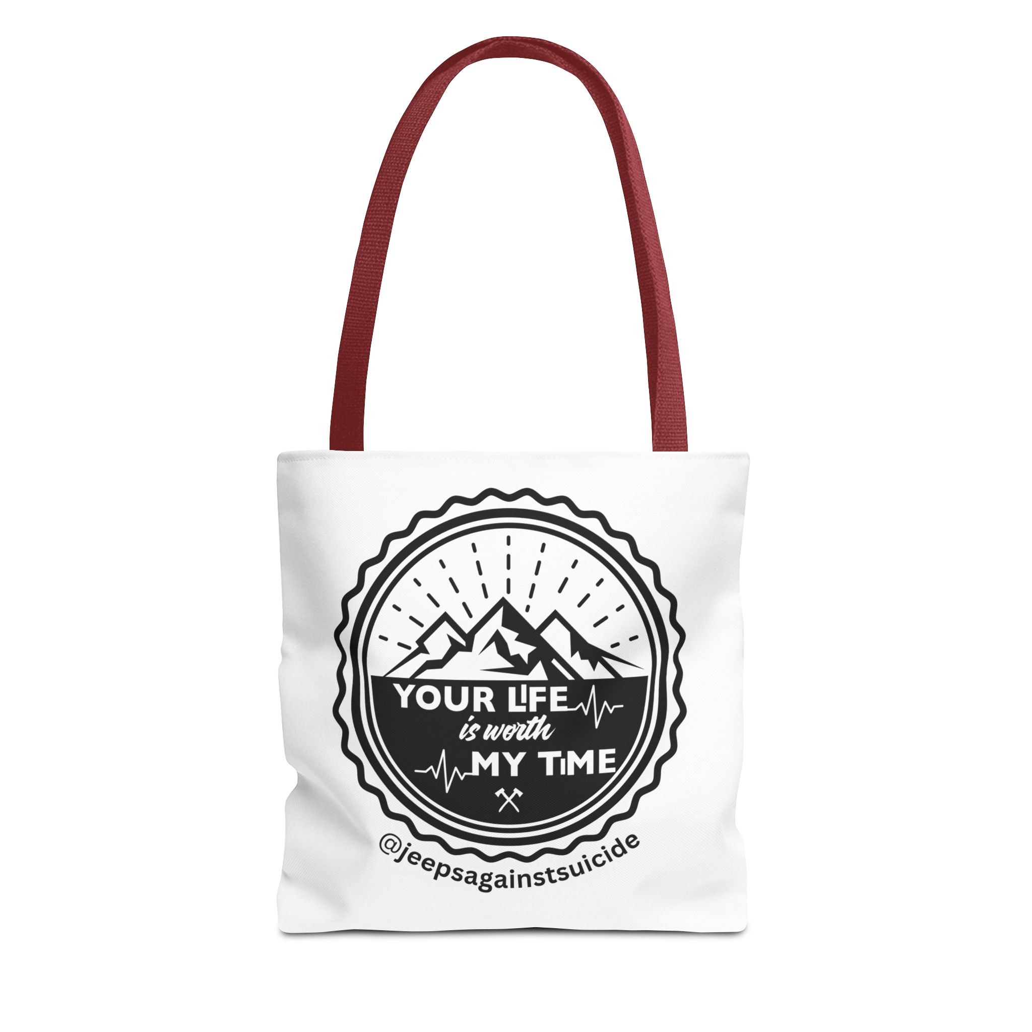Jeeps Against Suicide Tote Bag - Image 5