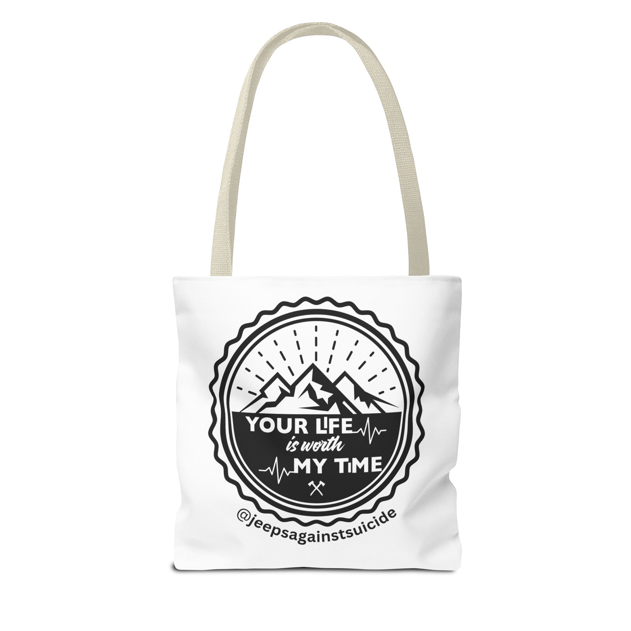 Jeeps Against Suicide Tote Bag - Image 15
